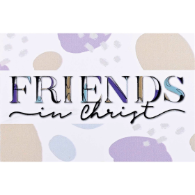 Itty Bitty Card Friends In Christ