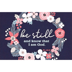 Itty Bitty Card Be Still And Know
