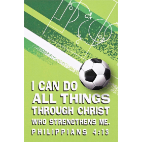 Itty Bitty Card Soccer I Can Do All