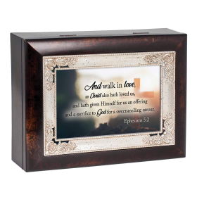 Music Box Walk In Love Eph. 5:2 (KJV)