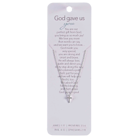 Necklace God Gave Us You Silver