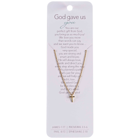 Necklace God Gave Us You Gold