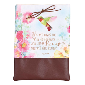 Journal Sleeve He Will Cover You Ps.91:4