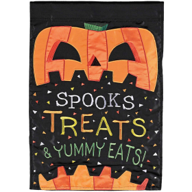 Flag Spooky Treats Yummy Eats 13x18