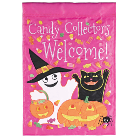 Flag Candy Collectors Welcome Here 13x18