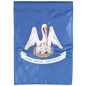 Flag Louisiana State Polyester 13x18