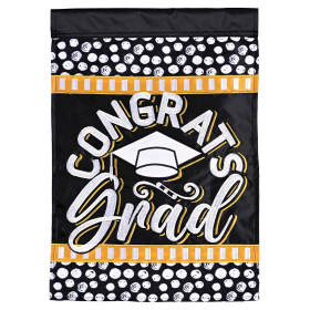 Flag Congrats Grad 13x18