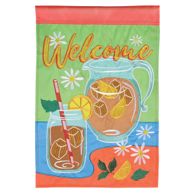 Flag Sweet Tea Southern Welcome 13x18