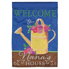 Flag Welcome To Nanas House 13x18