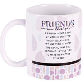 Mug Ceramic Friends In Christ 11oz