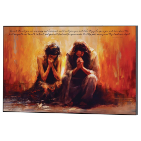 Wall Plaque Come To Me Matthew 11:28-30