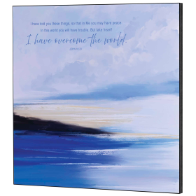 Wall Plaque I Have Overcome The World