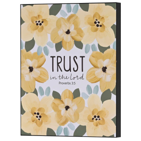 Wall Plaque Trust In The Lord Prov. 3:5