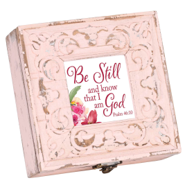 Music Box Petite Be Still Psalm 46:10
