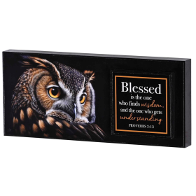 Stacked Wall Plaque Blessed Is The One