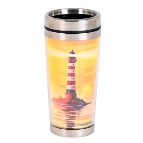 Travel Mug Lighthouse John 12:46 16 oz