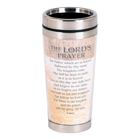 Travel Mug The Lords Prayer KJV 16 oz