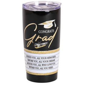 Tumbler Congrats Grad Black