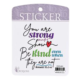 Sticker You Are Strong Minded