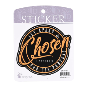 Sticker Set Apart & Chosen For His