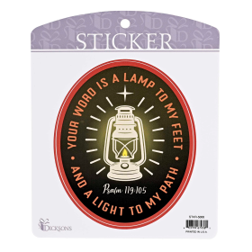 Sticker Lantern Your Word Is A Lamp