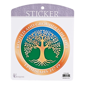 Sticker Tree Rooted And Grounded In Love