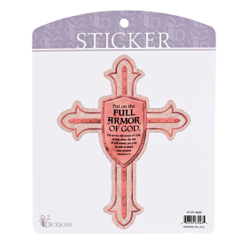 Sticker Cross Put On Full Armor Of God