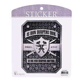 Sticker Iron Sharpens Iron
