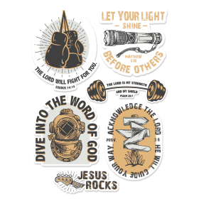 Sticker Let Your Light Shine Collection