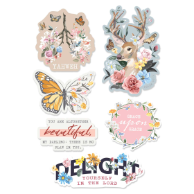Sticker Watercolor Floral Collection