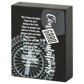 Tabletop Plaque Graduate For I Know
