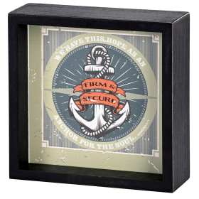 Tabletop 2 Sided Art Anchor Hebrews 6:19