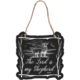 Wall Hanging Metal Twig Frame Shepherd