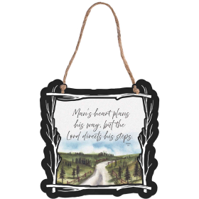 Wall Hanging Metal Twig Frame Mans Heart