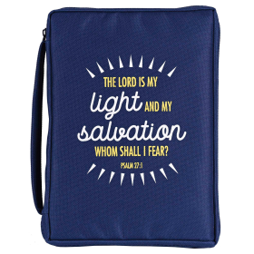 Bible Case Lord Is My Light (Color: Multi, size: LARGE PRINT)